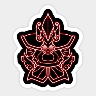 Neon Pegasus Sticker